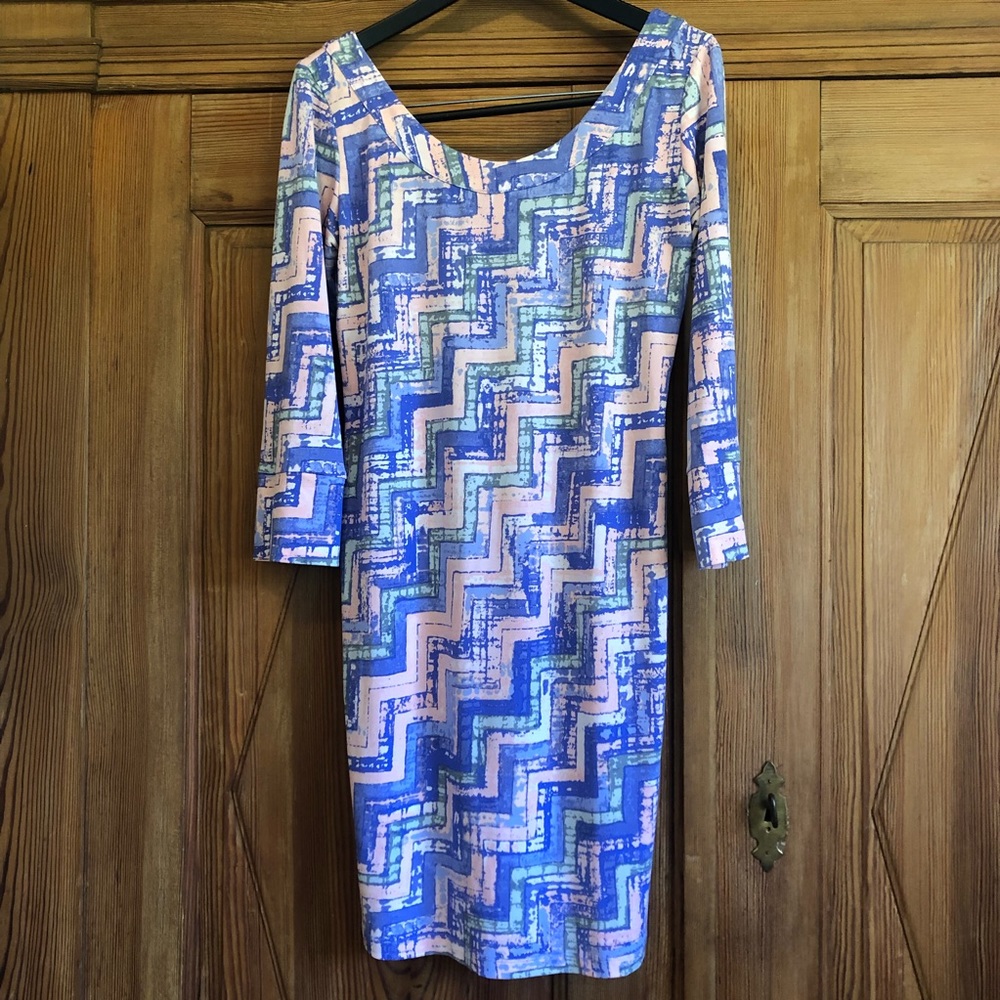 Tori Richard Rainbow Bright Jacqueline dress sz. S